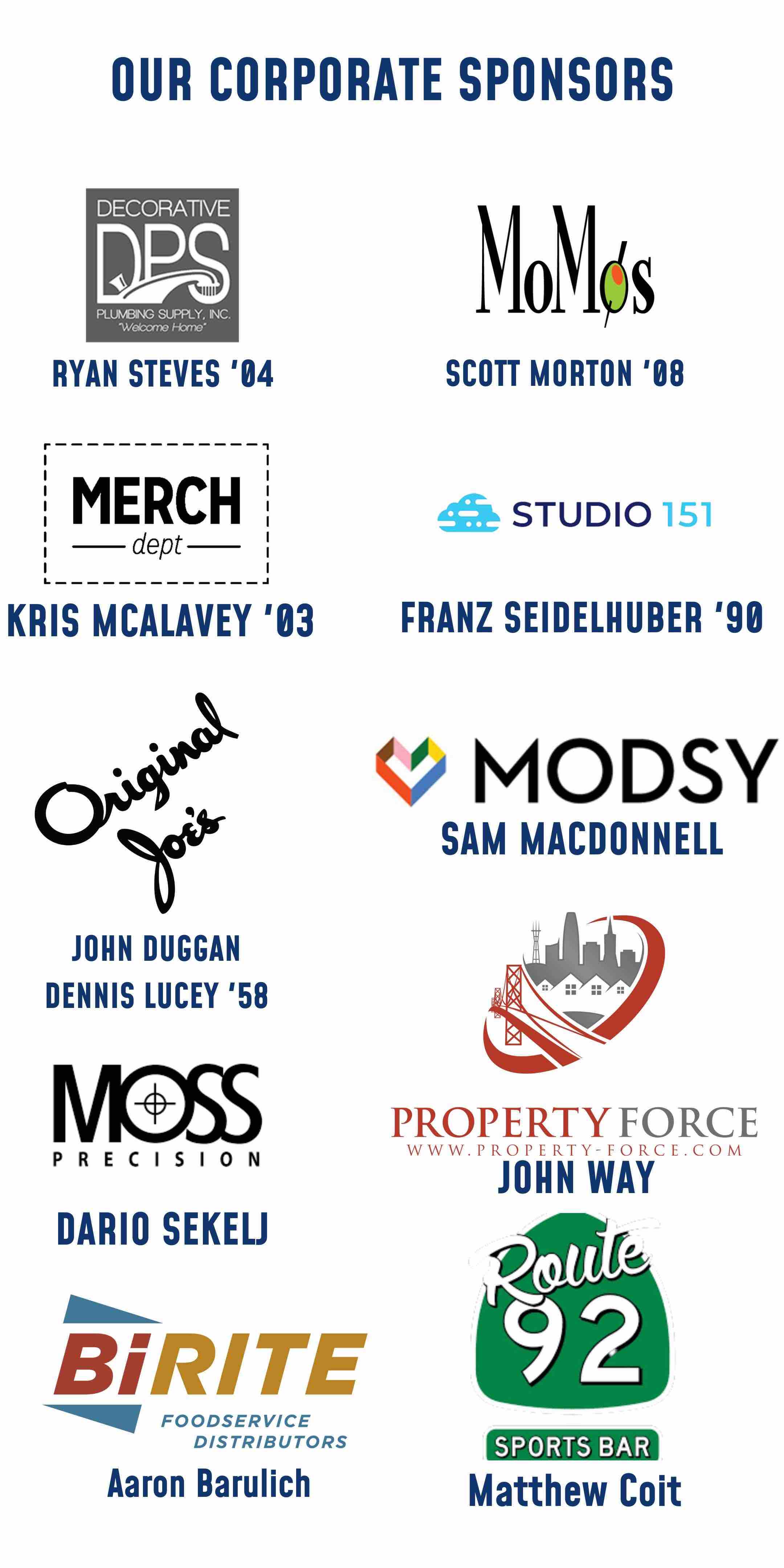 Sponsors